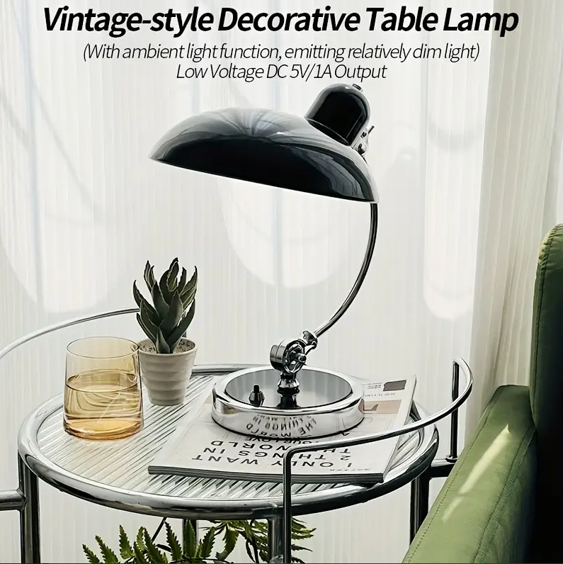 Minimalistische Retro-Schreibtischlampe